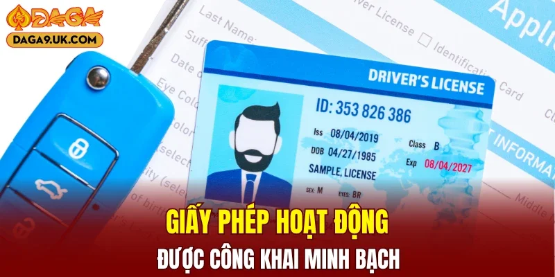 Giấy phép DAGA lừa đảo